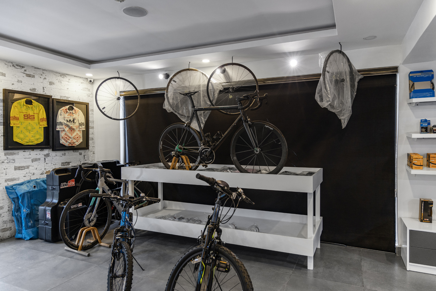 Bikes in repair