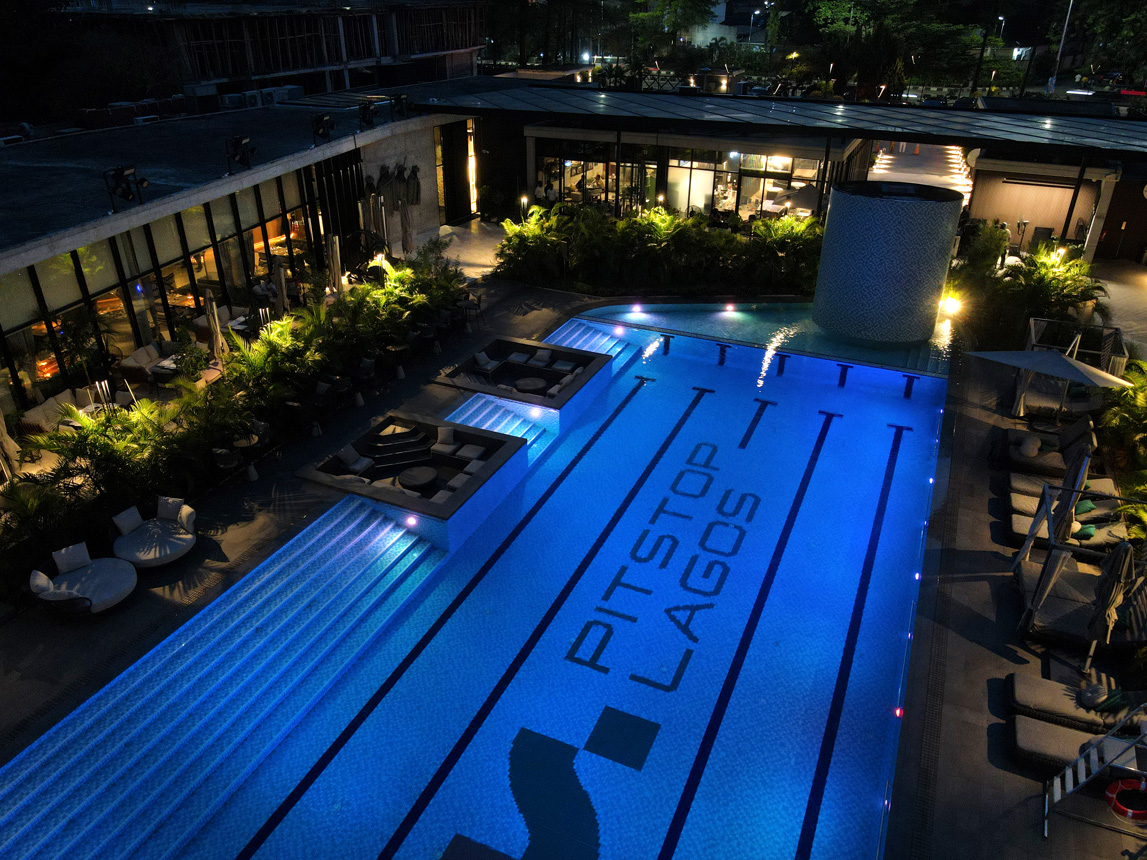 Phoenix rooftop view