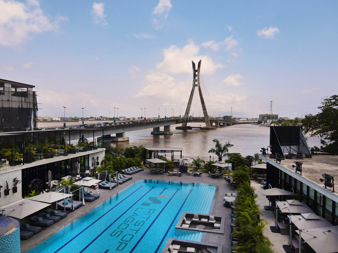 Pool and Bridge