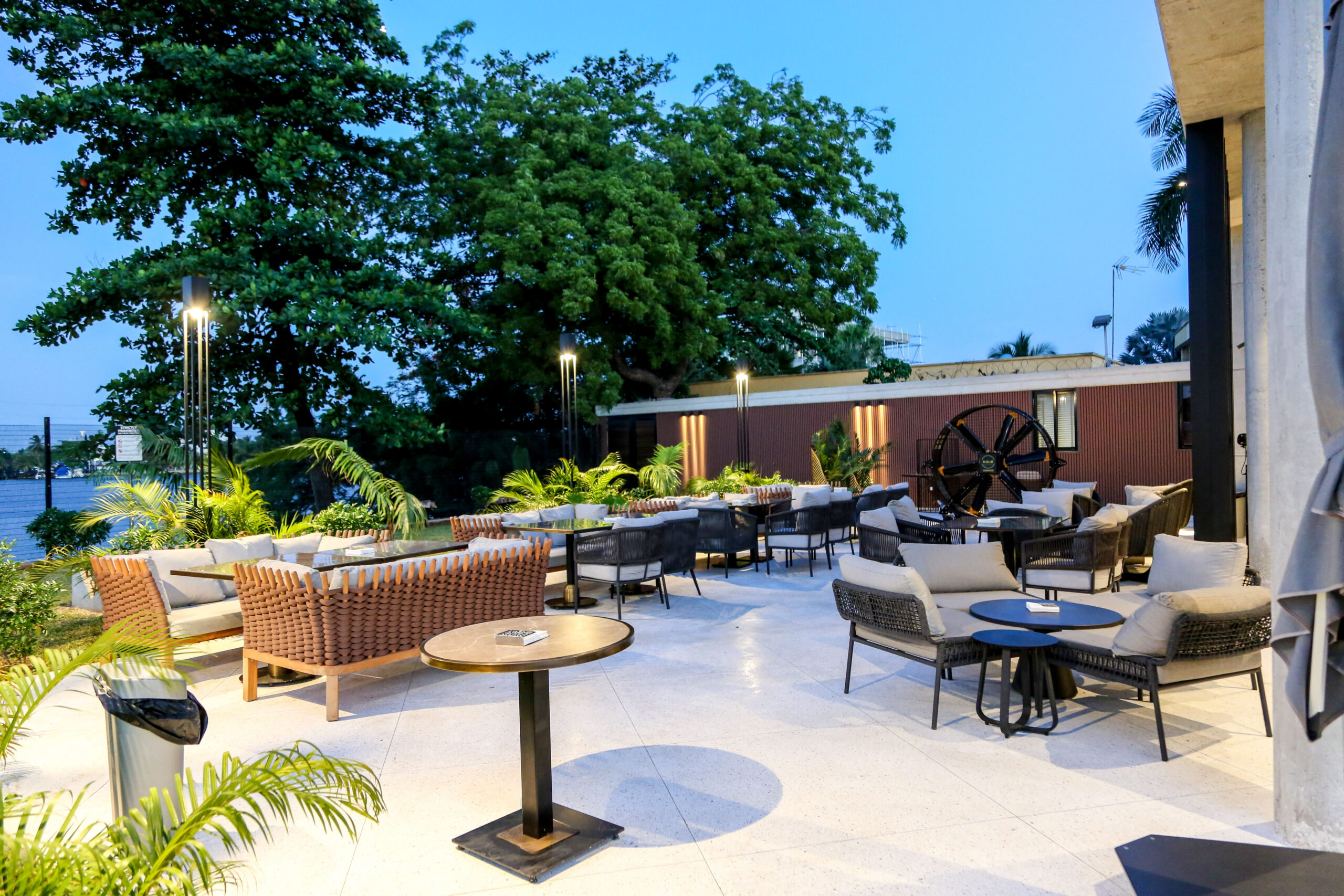Rooftop terrace