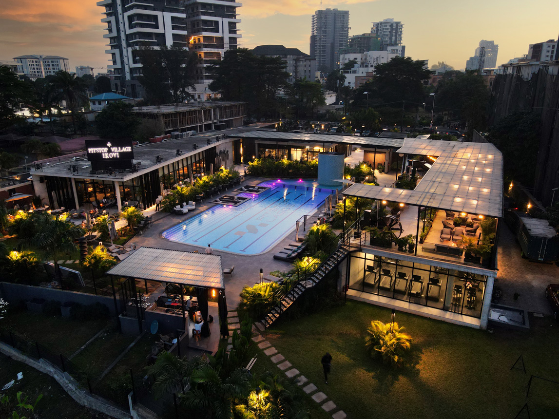 Rooftop view