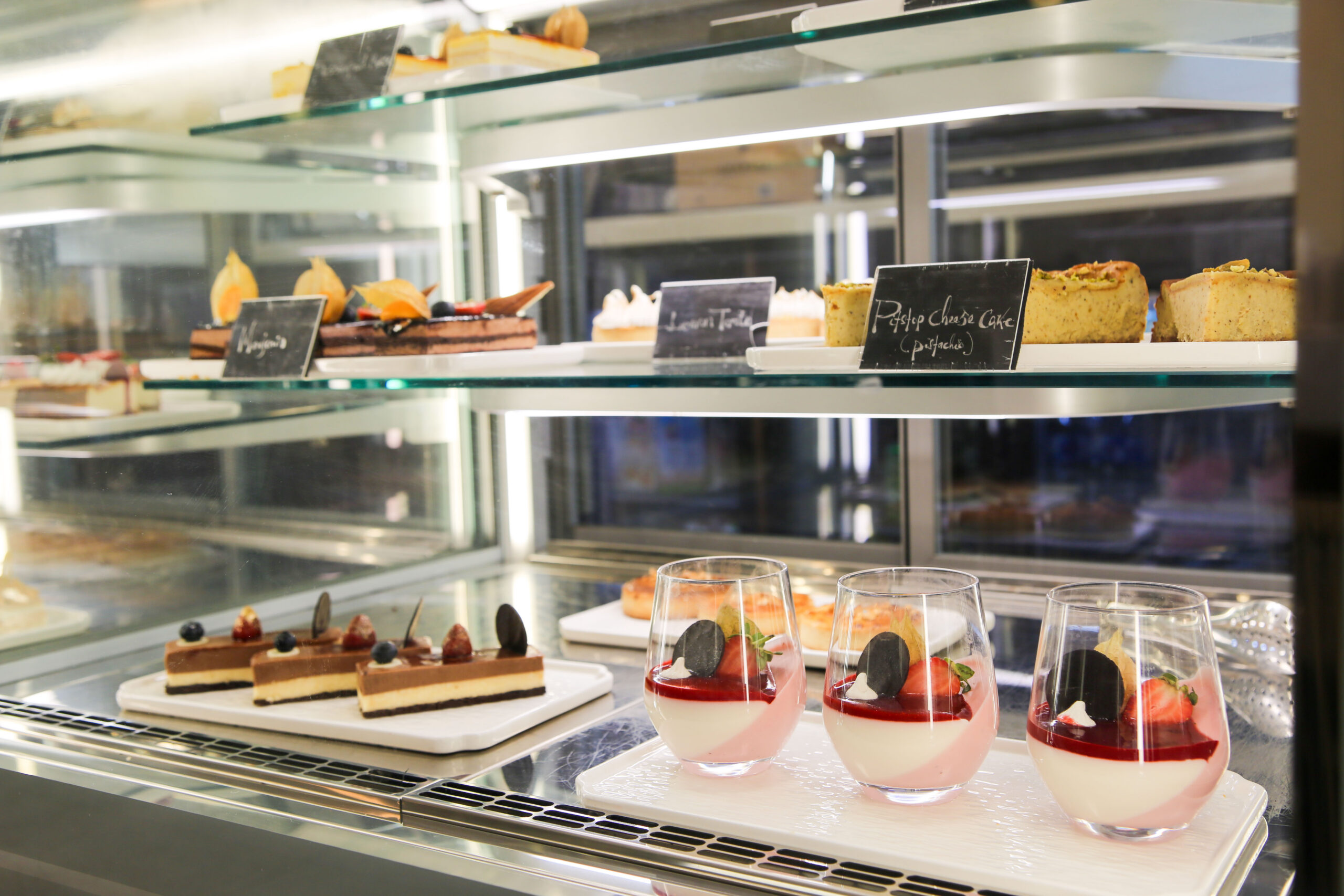 Selection of sweets